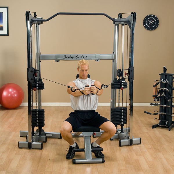 Упражнение на кроссовере Body-Solid GDCC200